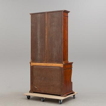 A 19th century mahogany bookcase.
