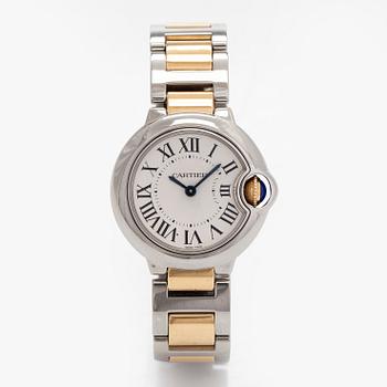 Cartier, Ballon Bleu, wristwatch, 28 mm.
