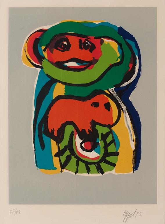 Karel Appel, Utan titel.