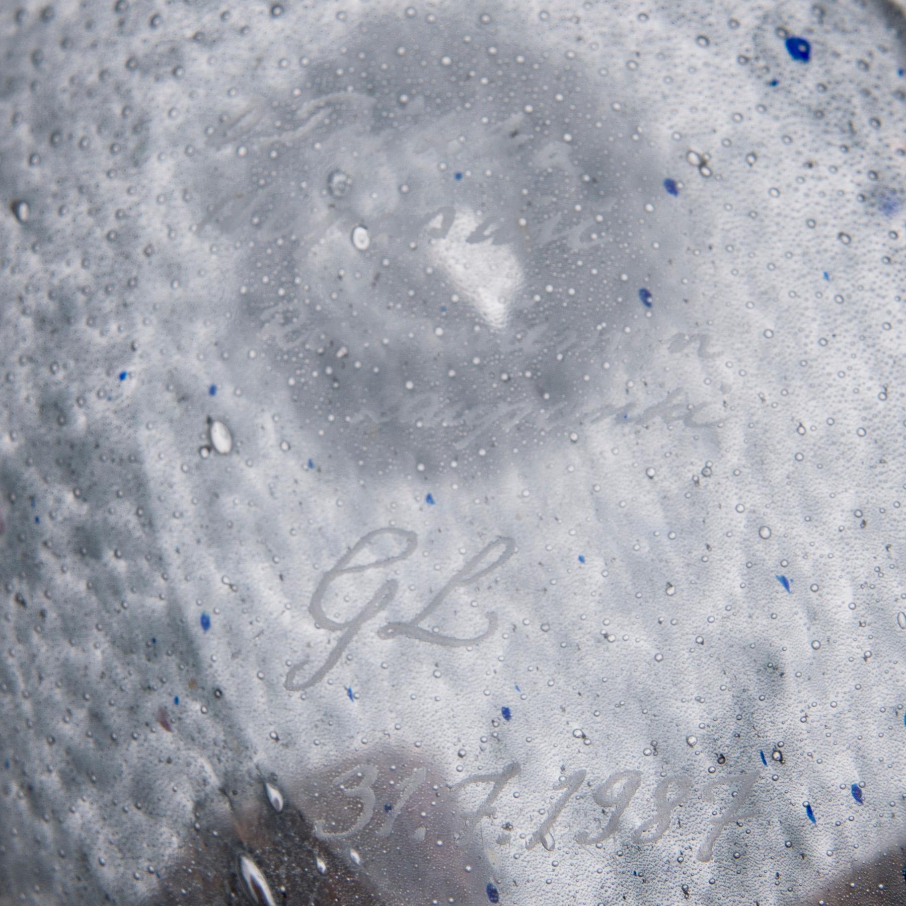 FIGURINER, 2 st, glas, signerade O. Toikka Napapiiri resp. O. Toikka Nuutajärvi, Napapiirin Lasi och Iittala.