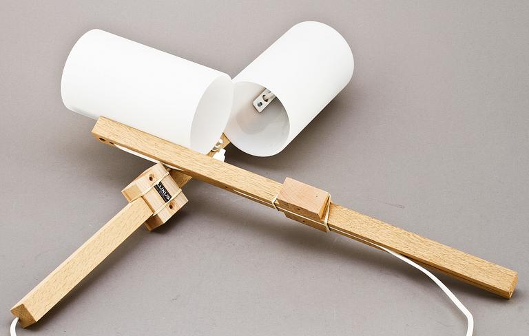 VÄGGLAMPOR, ett par, Uno och Östen Kristiansson, Luxus, 1900-talets tredje kvartal.