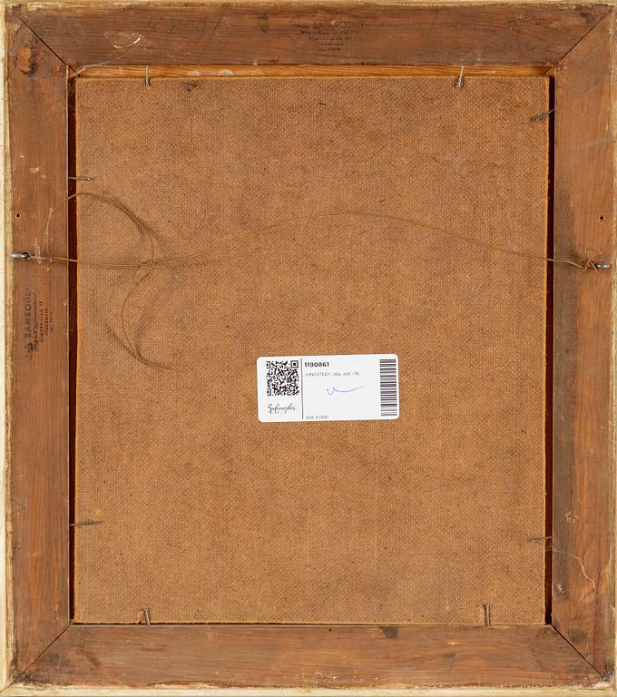 KURT JUNGSTEDT, oil on panel, signed and dated -36.