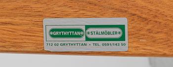 TRÄDGÅRDSSTOLAR / KLAPPSTOLAR, 4 st, "Bryggeristol",  Grythyttan,