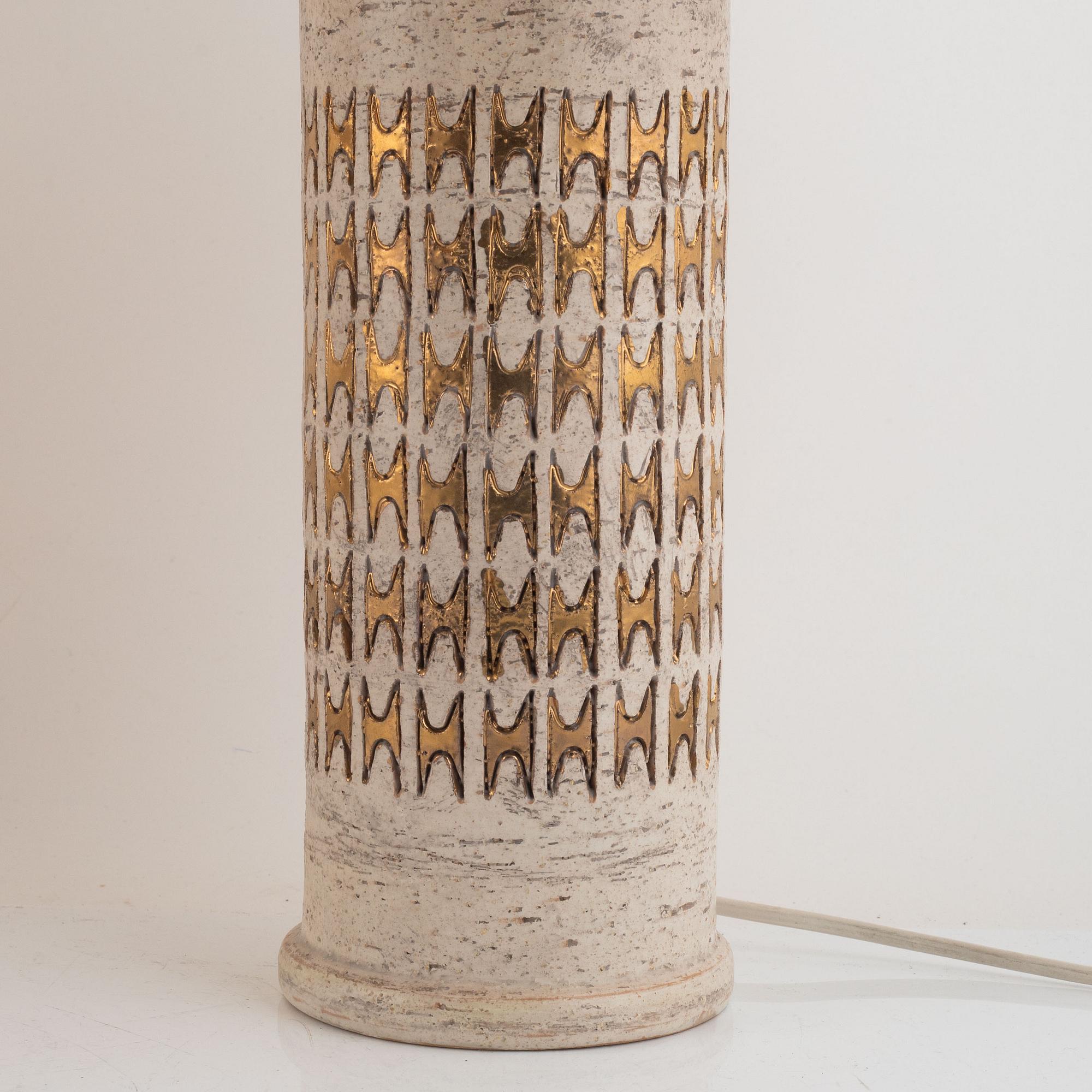 Bordslampor,
ett par Bitossi, Italien, för Bergboms.