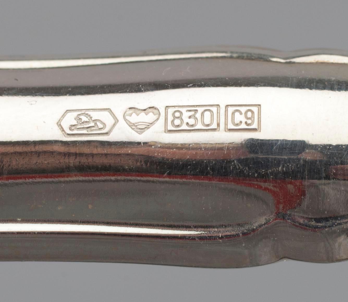 BESTICK, 30 st, silver, "Chippendale". Kultakeskus, 2004.