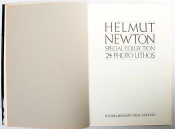 Helmut Newton, book 'Special Collection 24 Photo Lithos', Germany / USA 1980.
