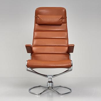 Bruno Mathsson, a "MI 459 Minister", easy chair, Bruno Mathsson International, Sweden post 1986.