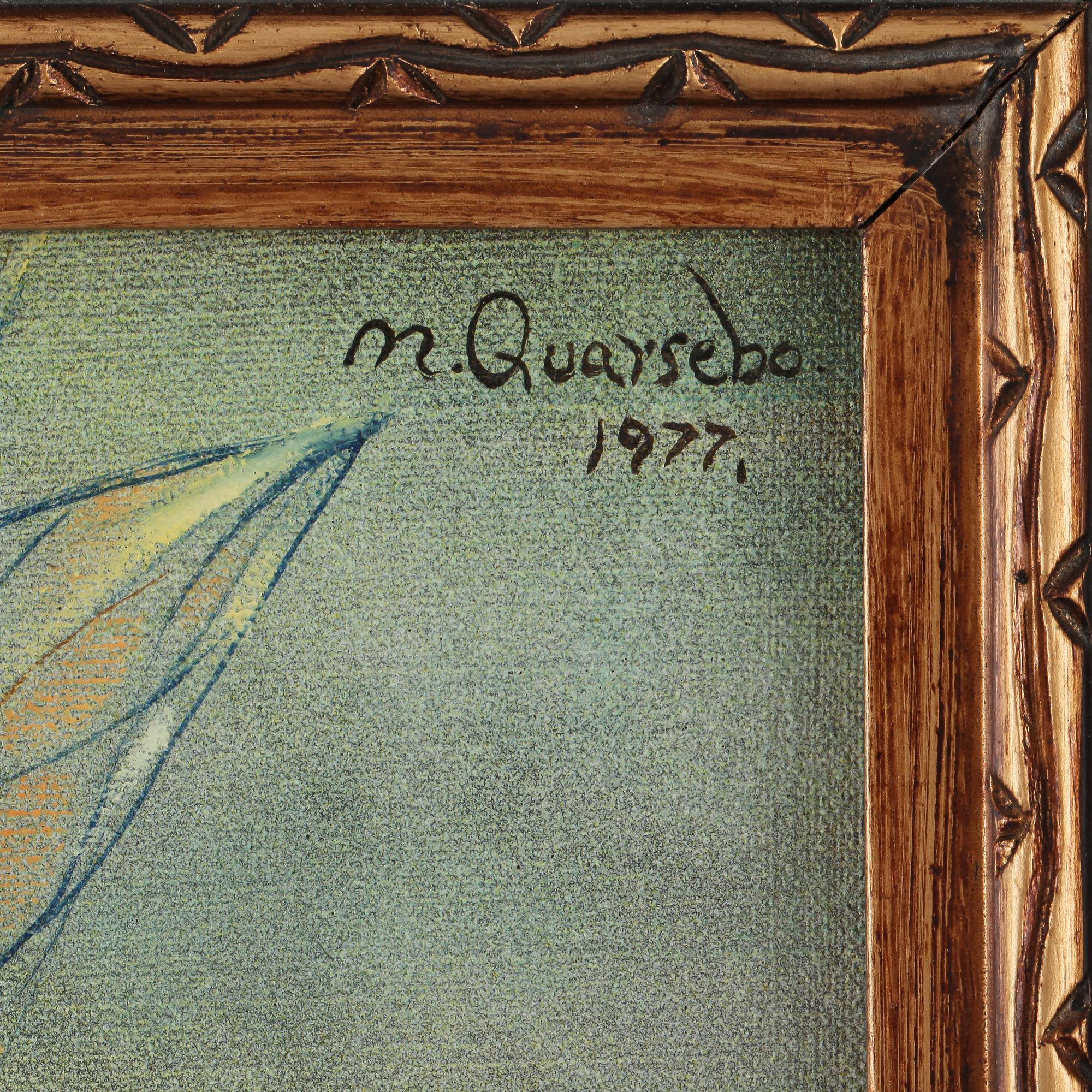 MICHAEL QVARSEBO, olja på duk, signerad och daterad 1977.