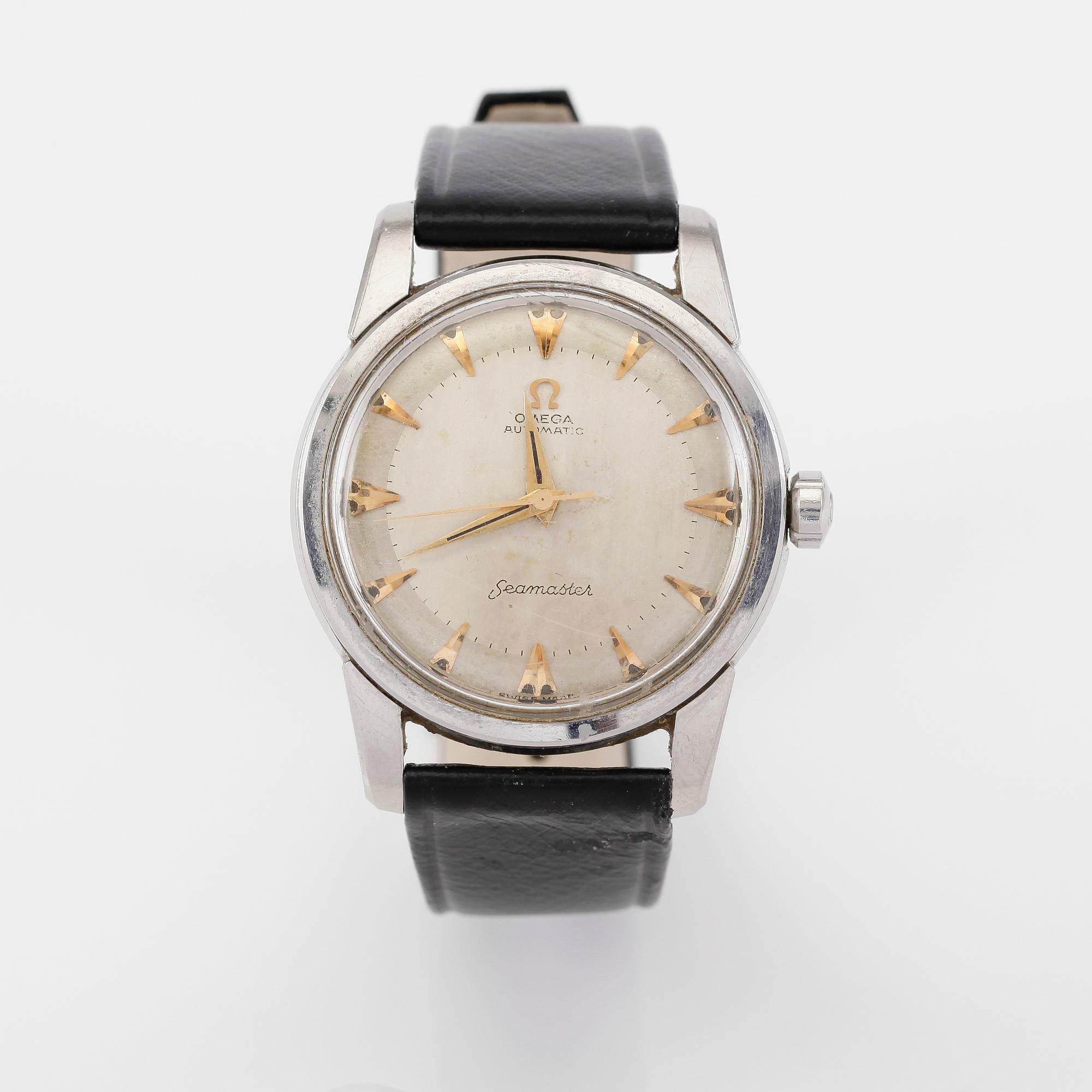 ARMBANDSUR, stål, Omega Automatic, Seamaster.