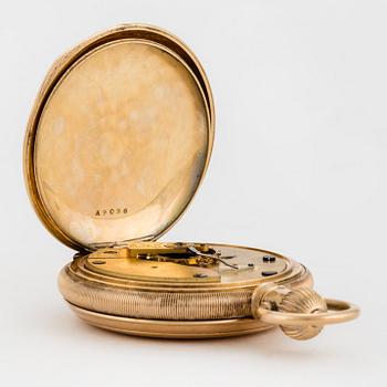 HAMPDEN WATCH CO, pocket watch, 54,5 mm, hunting case,