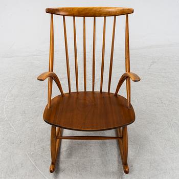 Illum Wikkelsø, gungstol, "Gyngestol Nr. 3",  Eilersen, 1900-talets mitt.