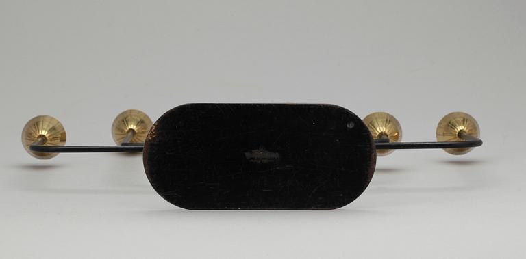 KANDELABER, Gunnar Ander, Ystad metall. Formgiven 1940-tal.