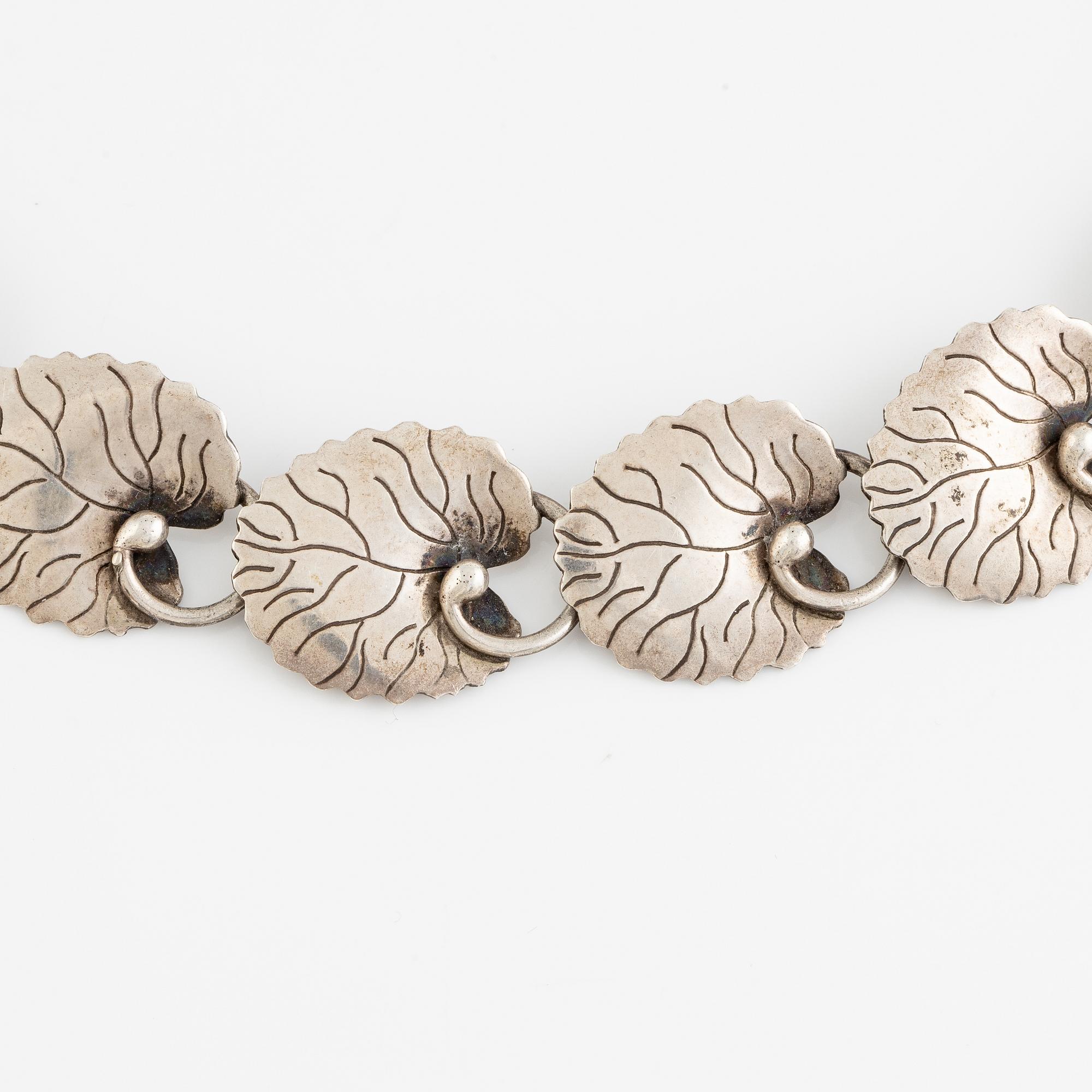 Arvo Saarela, Aarvo Saarela, necklace, silver.