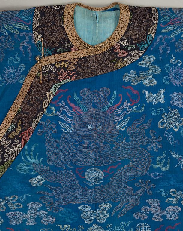 A Chinese robe, Qing dynasty, 19th Century.