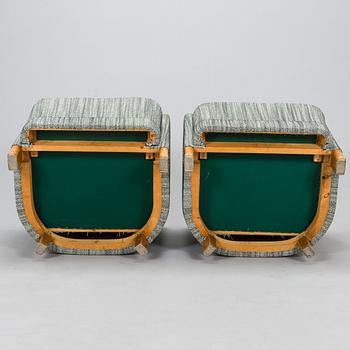 A pair of 1930's 'Continent' nr 217 armchairs for Asko.
