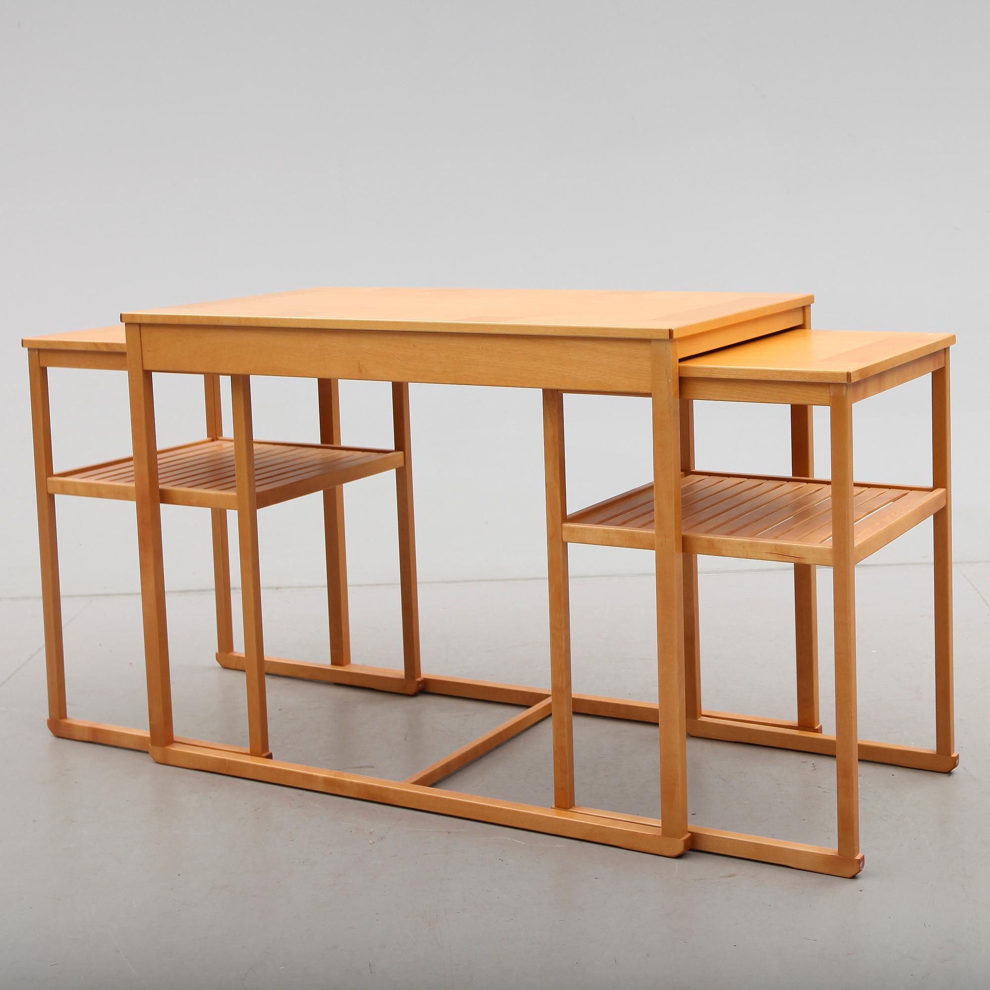 SATSBORD, "Släden", Carl Malmsten, formgivet 1948.