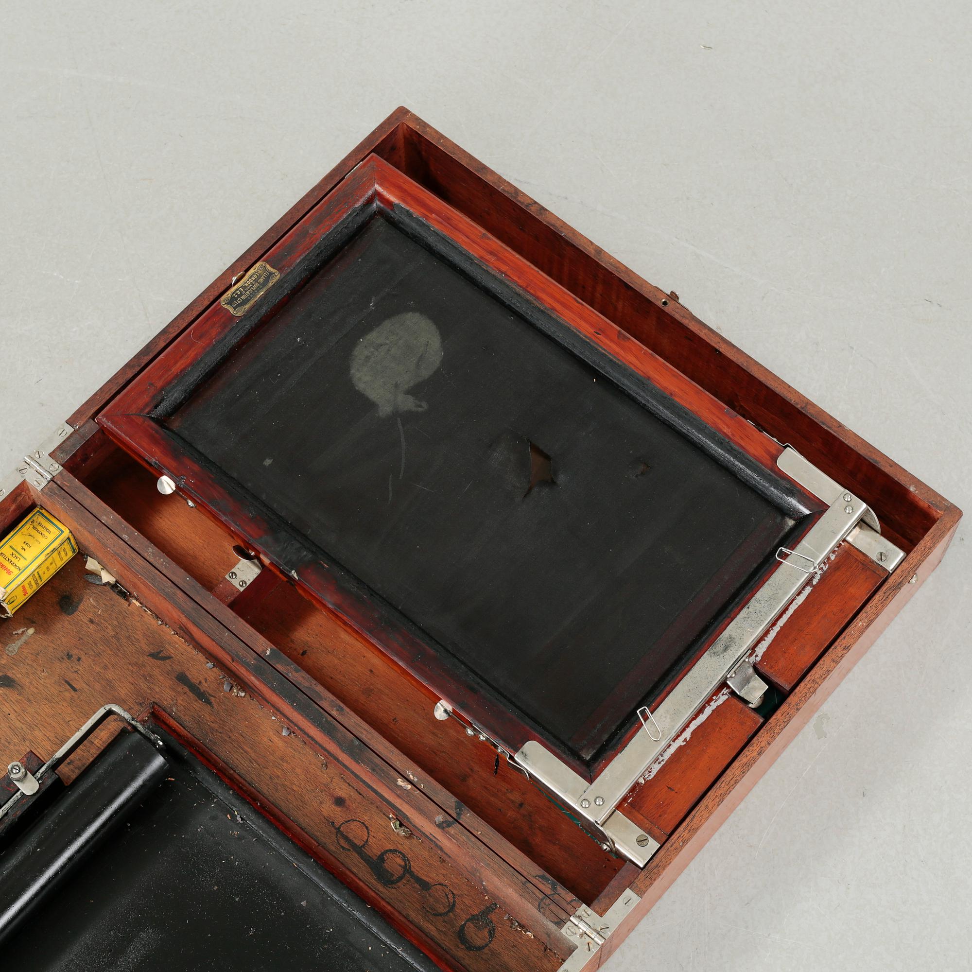 MIMEOGRAF, Ellam's Duplicator, "Diaphragm Model", omkring sekelskiftet 1900.
