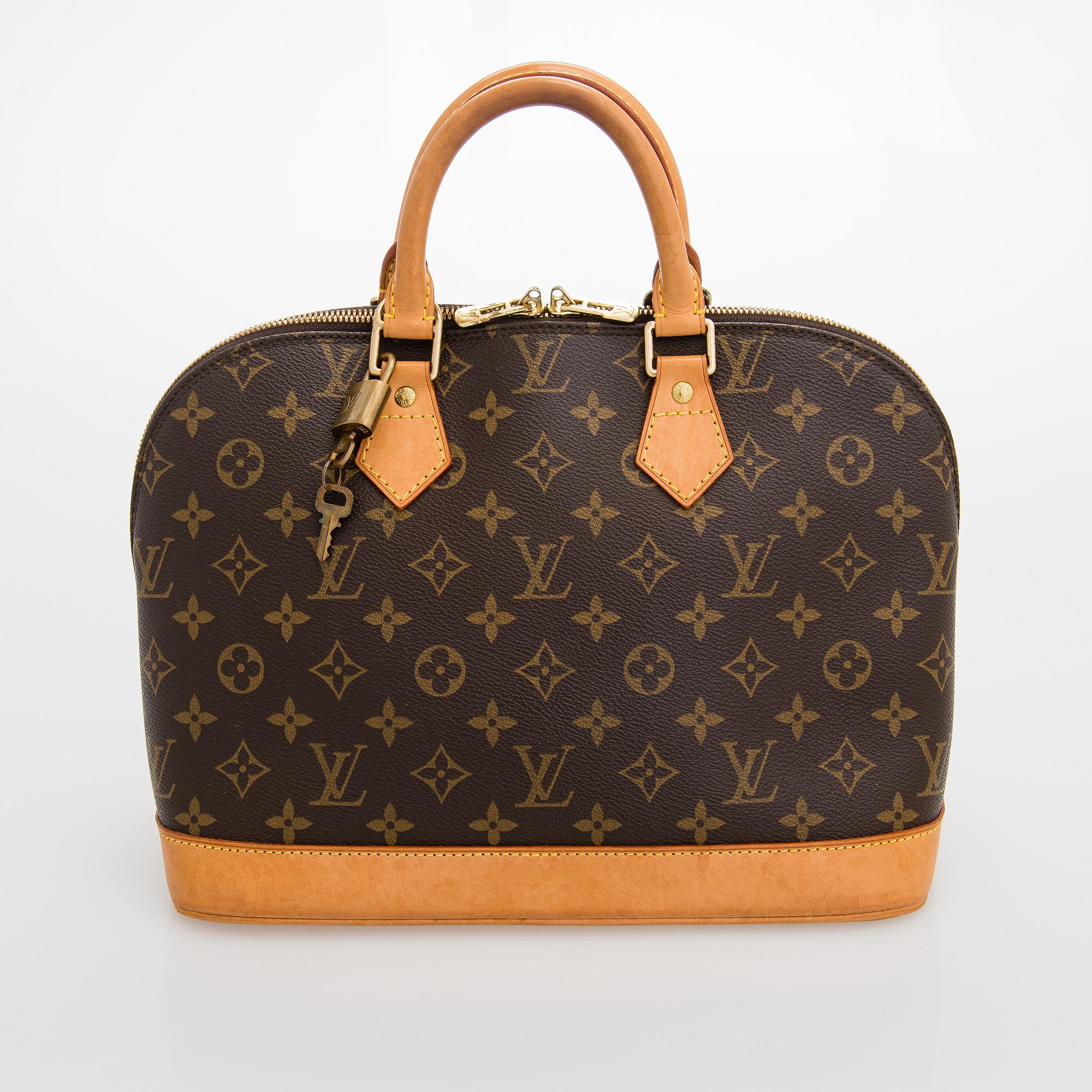 Louis Vuitton, A Monogram Canvas 'Alma' Handbag.