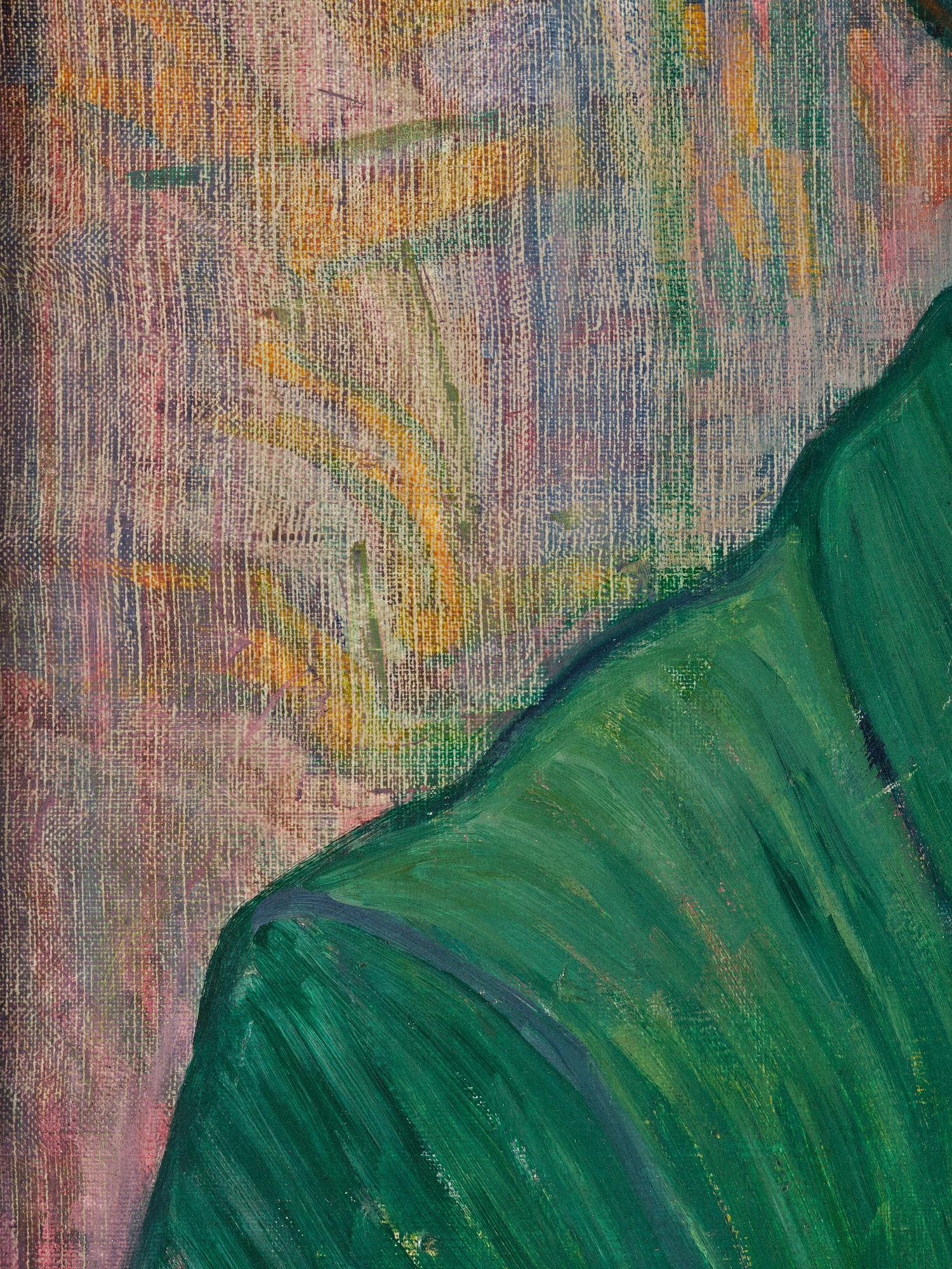 Axel Törneman, Self portrait.