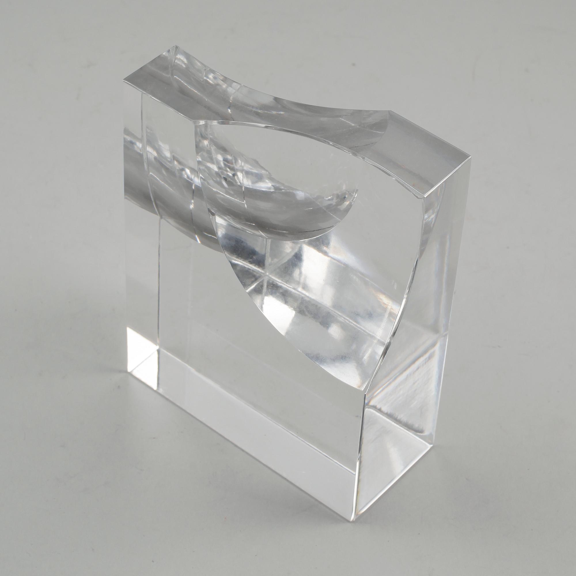 SKULPTUR, glas, Sven Palmqvist, Expo, Orrefors.