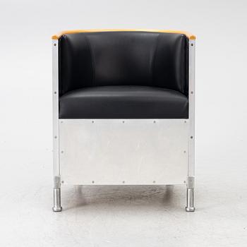 Mats Theselius, Armchair, "Aluminium", Källemo, Värnamo, Sweden.