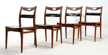 STOLAR, 4 st, Yngve Ekström, Swedese. En brännmärkt.