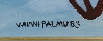 JUHANI PALMU, oil on canvas, signed and dated-83.
