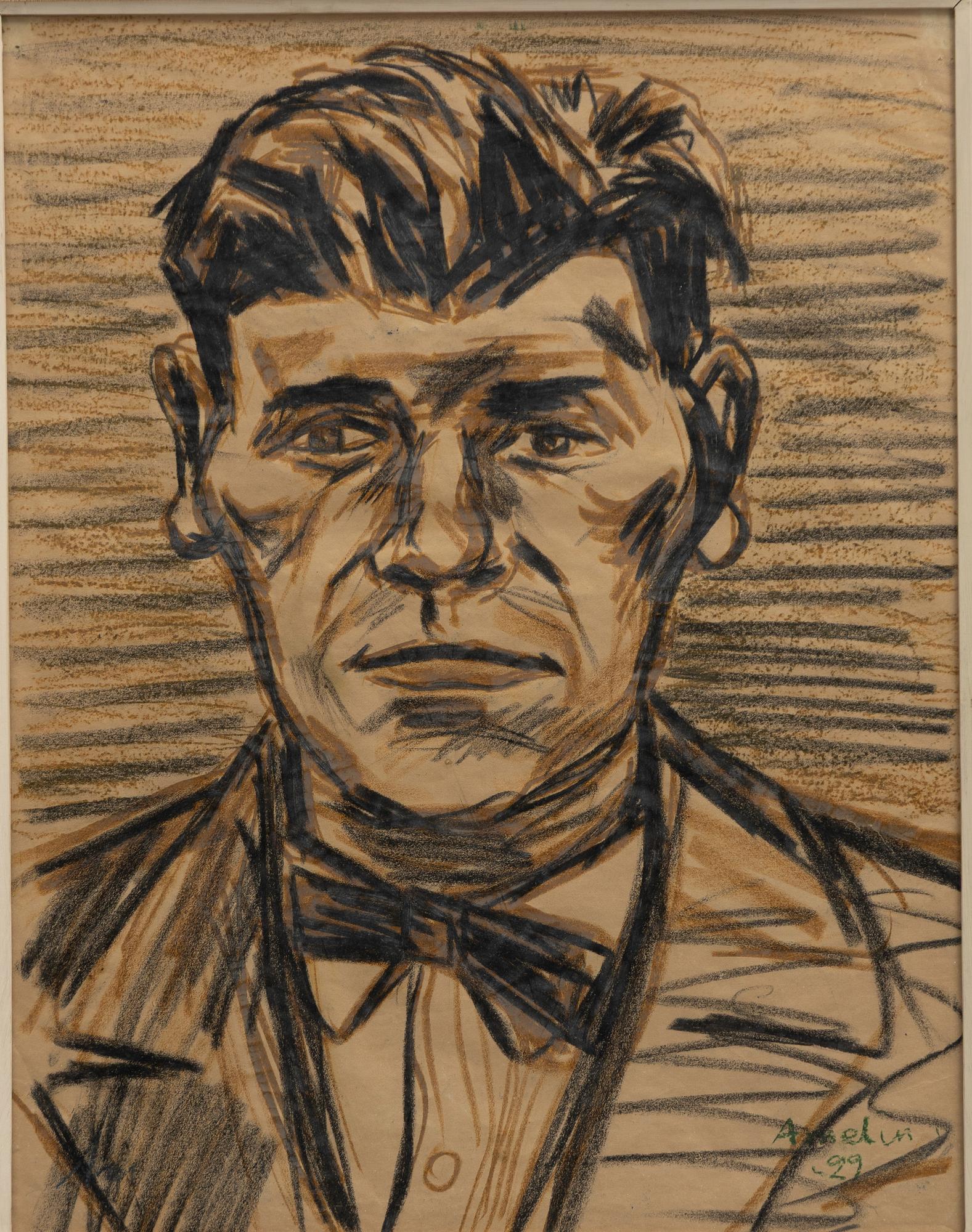 Albin Amelin, Portrait of Evert Dahlstrand.