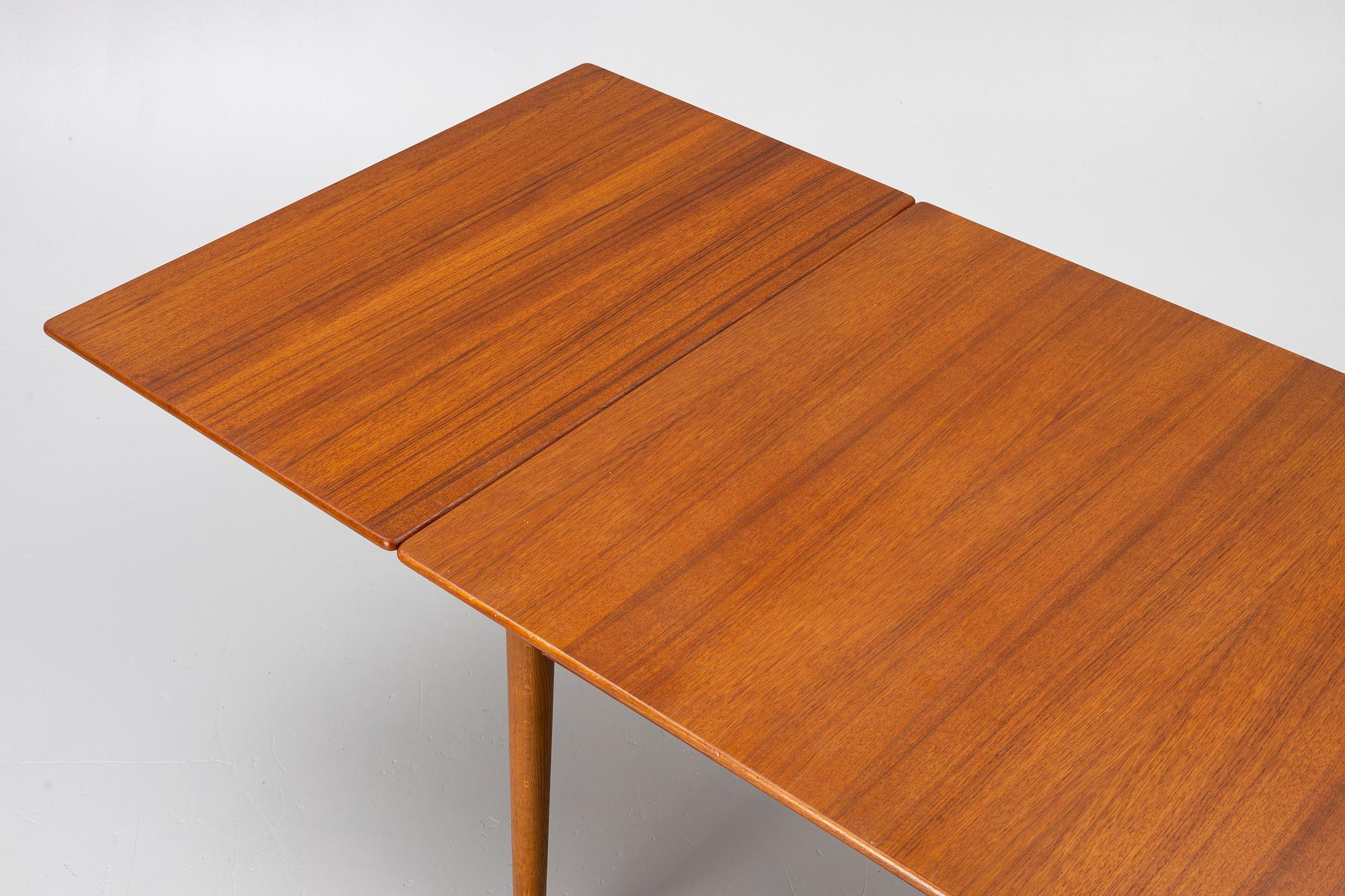 Nils Jonsson, dining table, "Ultra", Troeds, 1960s.
