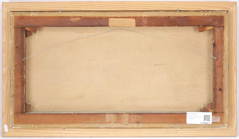 OKÄND KONSTNÄR. Oljemålning på duk. England, 1800/1900-tal.