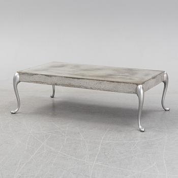 A concrete coffee table by Morten Voss, designed 1994.