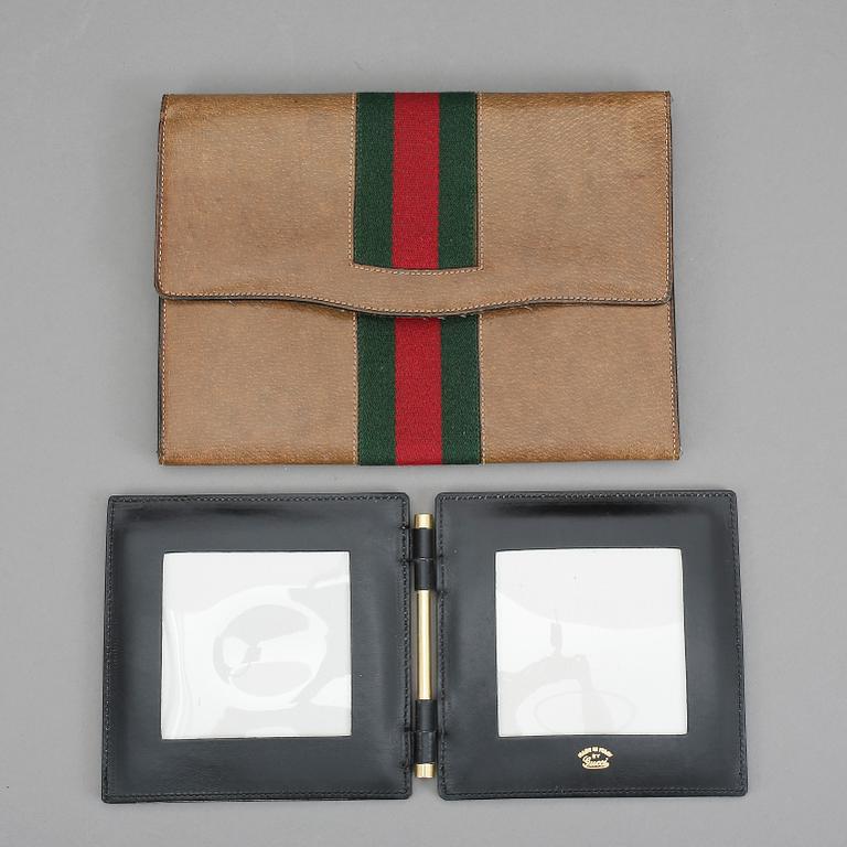 VÄSKA och FOTORAM, Gucci.