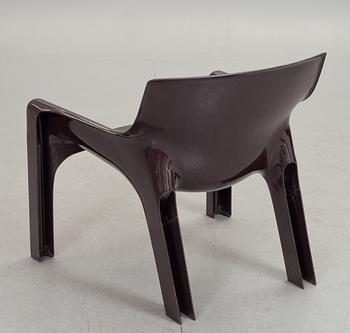 ARMLÄNSTOL, "Vicario"", design Vico Magistretti, Italien. 1900-talets andra hälft.