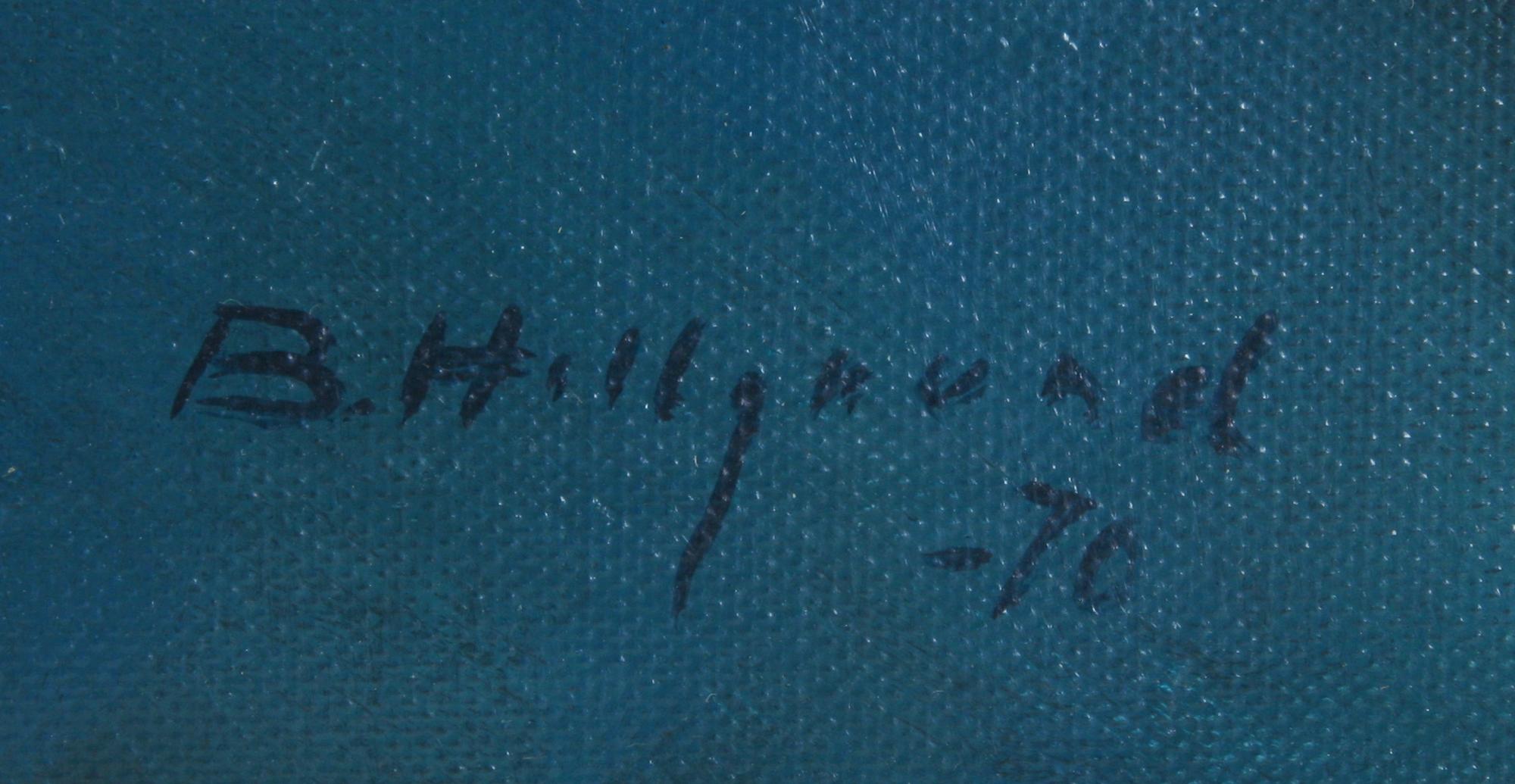 BENGT HILLGRUND, olja på duk, sign o dat -70.