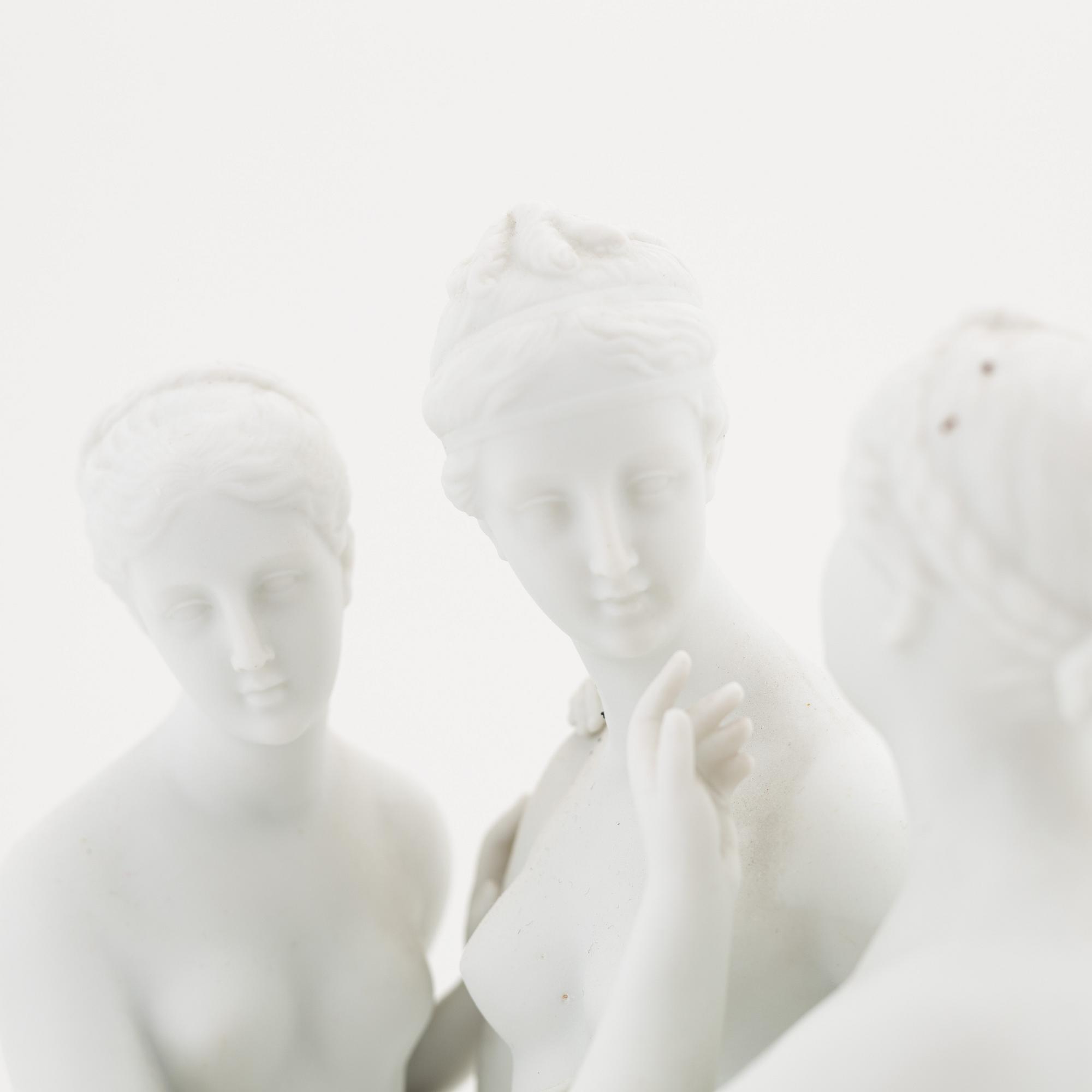 A parian figurine, second half of the 20th Century.