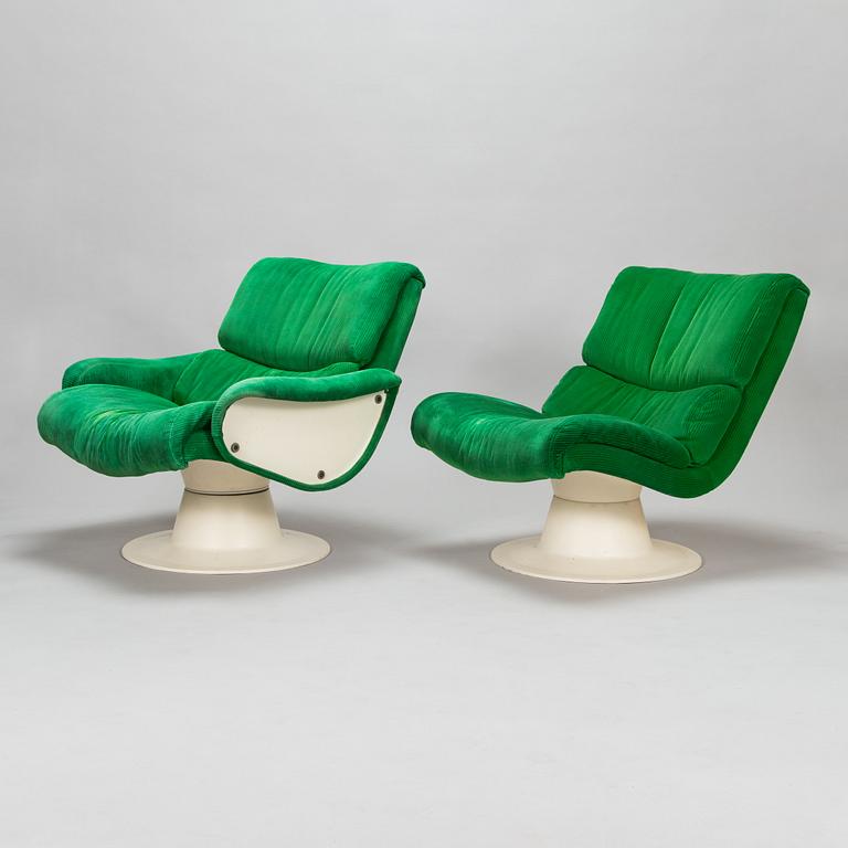 Yrjö Kukkapuro, a 6 pcs 1970's 'Saturnus seating group for Haimi.