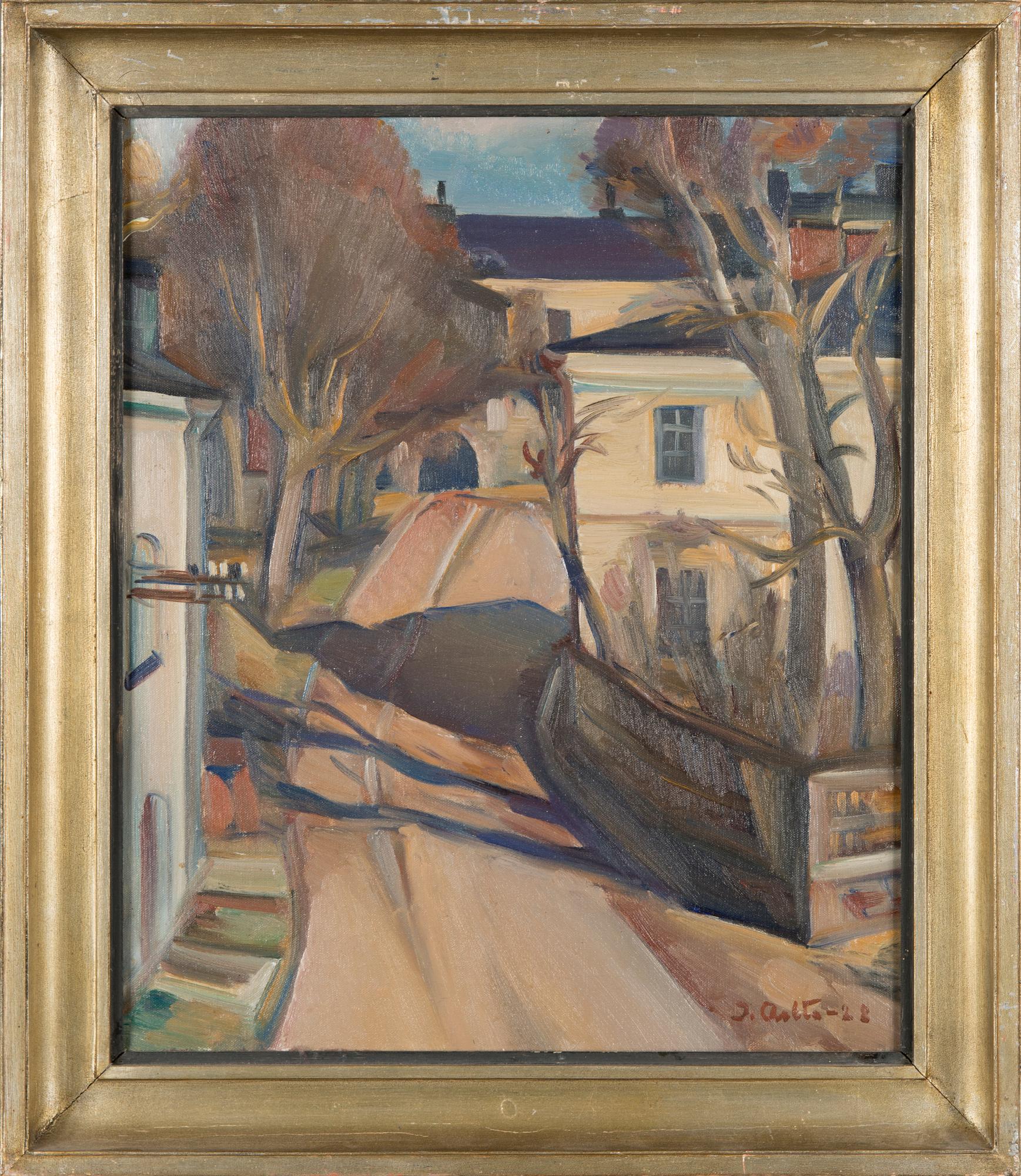 Ilmari Aalto, olja på duk, signerad och daterad-28.