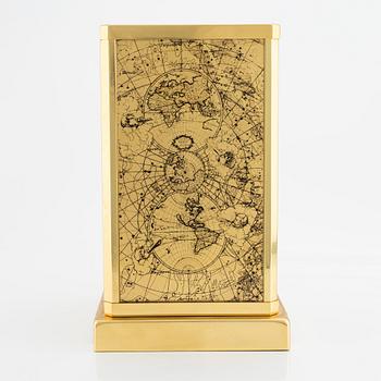 Jaeger-LeCoultre, Atmos, Feuille d'or, Sky Map, ca 1970.