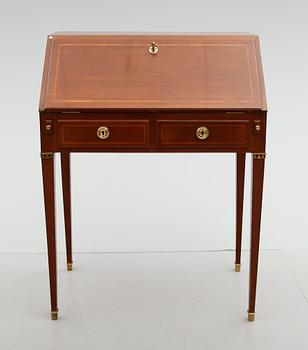 SEKRETÄR, gustaviansk stil, 1900-talets mitt.