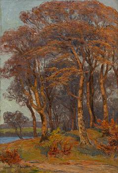 Charlotte Wahlström, Autumn Landscape.