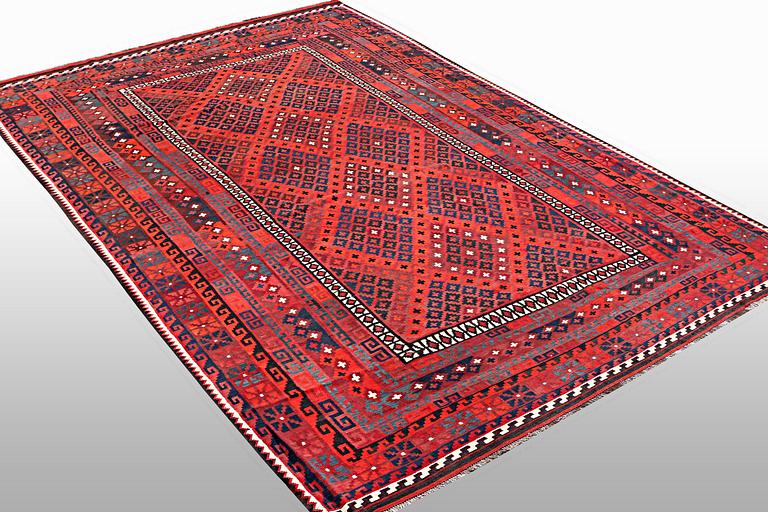 Carpet, Afghan, ca 429 x 255 cm.