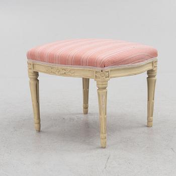 A Gustavian Stool, 18th Century.