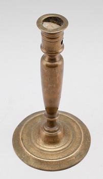 LJUSSTAKE, mässing, 1500-tal.