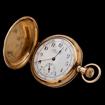 FICKUR, American Waltham Watch Co, 14k guld. Vikt 61 g.