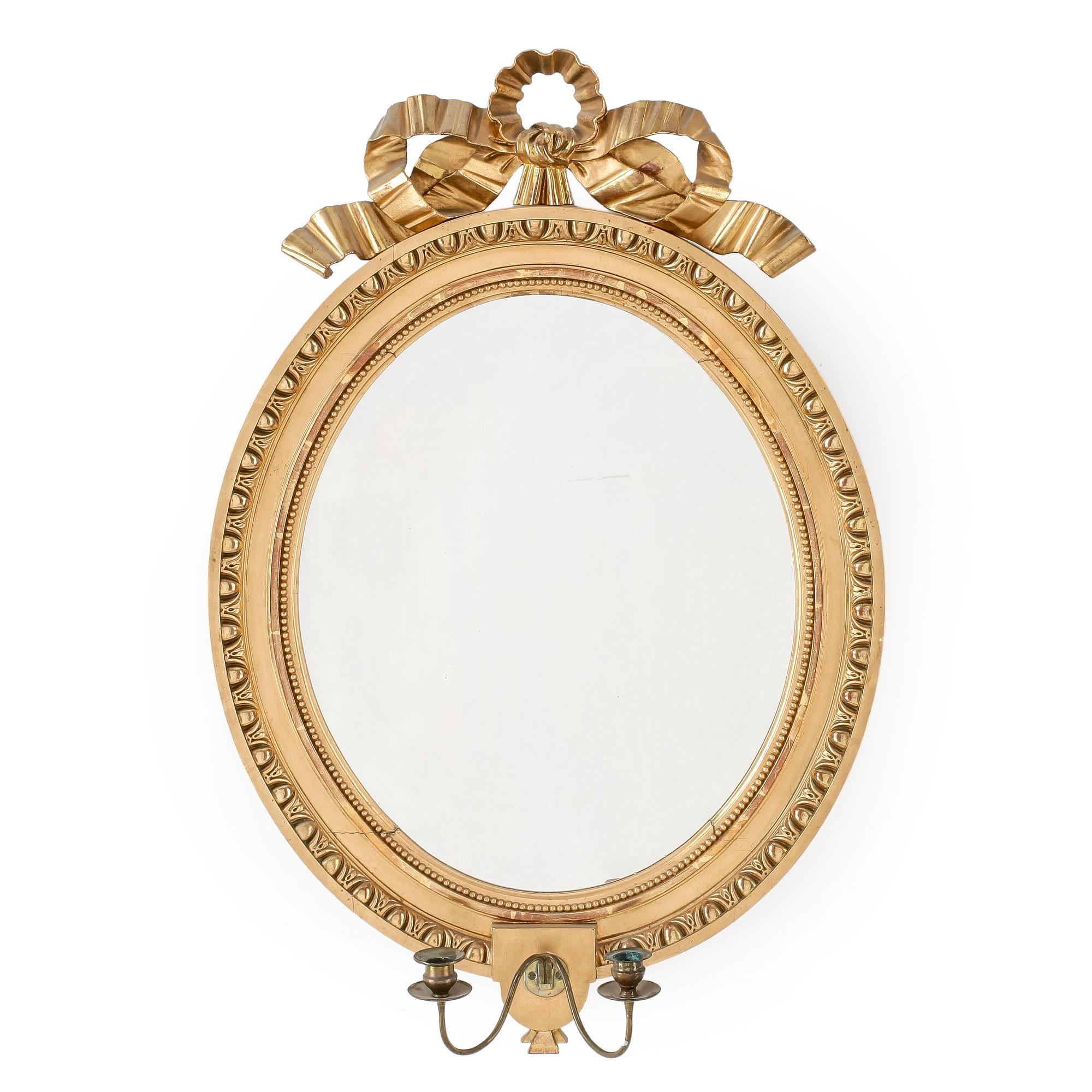 SPEGELLAMPETT, gustaviansk stil, 1800-talets slut.