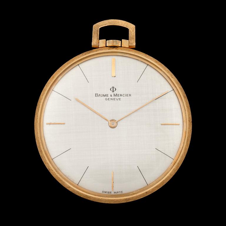Dress watch. Baume & Mercier. Gold. Manual winding. Total weight of 43g, 37mm.