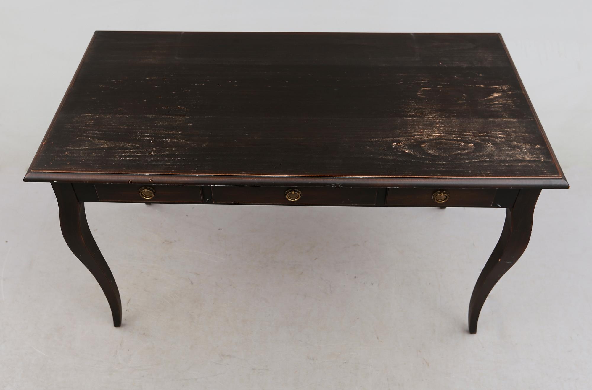 SKRIVBORD, rokokostil, sent 1900-tal.