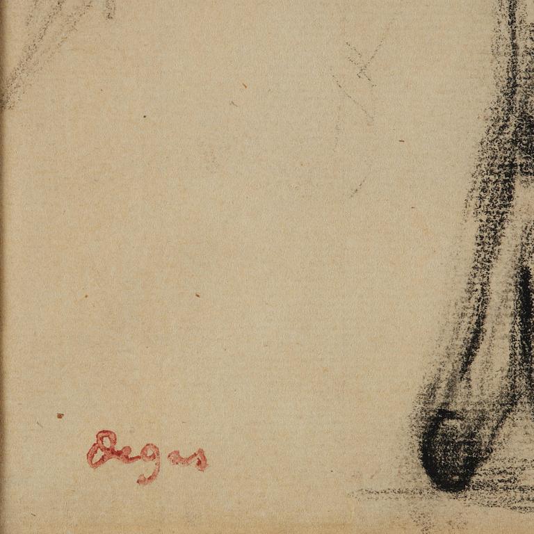 Edgar Degas, "Deux Cavaliers" (Two riders).