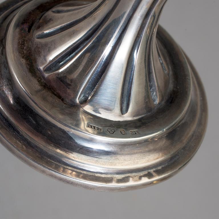 LOCKPOKAL, silver, LL & Co, Stockholm, 1891, ca 328 gram.