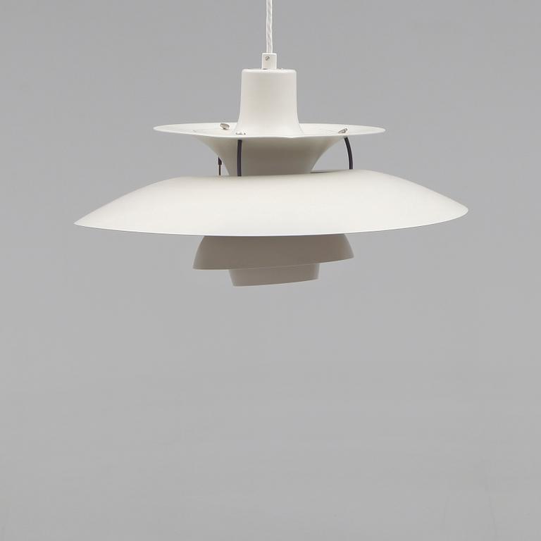 TAKLAMPA, PH-5, Poul Henningsen, Danmark, 1900-talets andra hälft. Höjd ca 25 cm.